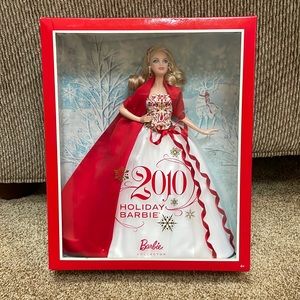 2010 Holiday Barbie collectors edition Barbie